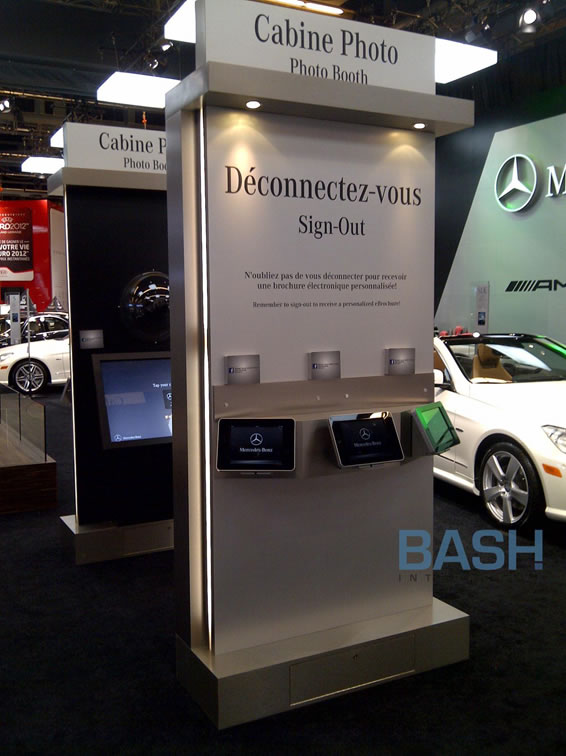 RFID-tap-to-like Facebook & joint E-Brochure CRM program for the Mercedes Benz Canadian Autoshow Tour RFID-tap-to-like Facebook & joint E-Brochure CRM program for the Mercedes Benz Canadian Autoshow Tour