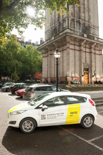You can now rent low emission and electric vehicles hourly, via online, phone, or using a smartphone app