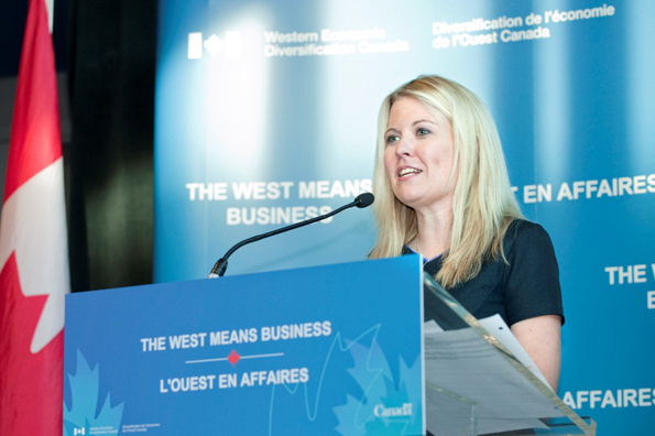Minister of State for Western Economic Diversification, Michelle Rempel - Western Innovation (WINN) Initiative