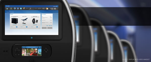 NFC-enabled in-flight entertainment (IFE) system (source panasonic.aero)