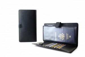 Secure RFID Blocking Passport Wallet by precheQ